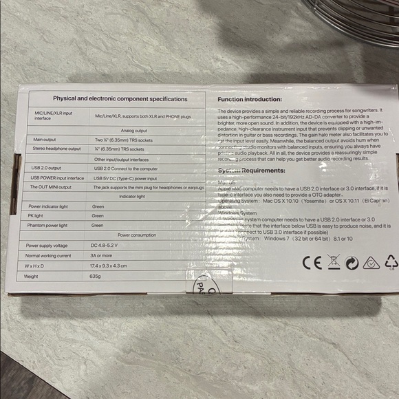 New Professional Audio Interface Box - Picture 2 of 2